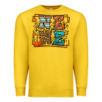 Lemon Fall Autumn Leopard Nene Premium Sweatshirt - LillyAllenDesigns