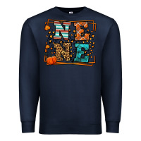Navy Fall Autumn Leopard Nene Premium Sweatshirt - LillyAllenDesigns