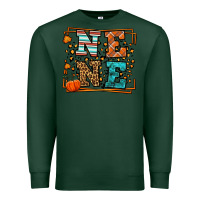 Sports Green Fall Autumn Leopard Nene Premium Sweatshirt - LillyAllenDesigns