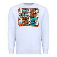 White Fall Autumn Leopard Nene Premium Sweatshirt - LillyAllenDesigns