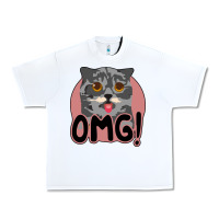 White omg cat Urban Heavy Tee - Bettercallsaul