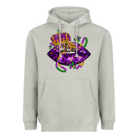 Moon Dust mardi gras lips Heavyweight Hoodie - LillyAllenDesigns