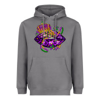Storm mardi gras lips Heavyweight Hoodie - LillyAllenDesigns