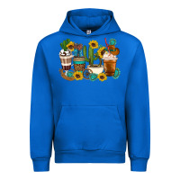 Cobalt Coffee cups Urban Hoodie - Artiststas