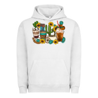 Pigment Lunar Rock Coffee cups Urban Hoodie - Artiststas