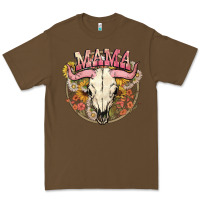 Cacao bullskull mama Premium Tee - NancyCooperArtShop