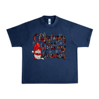 Navy christmas with my gnomies Urban Heavy Tee - JahusDesignShop