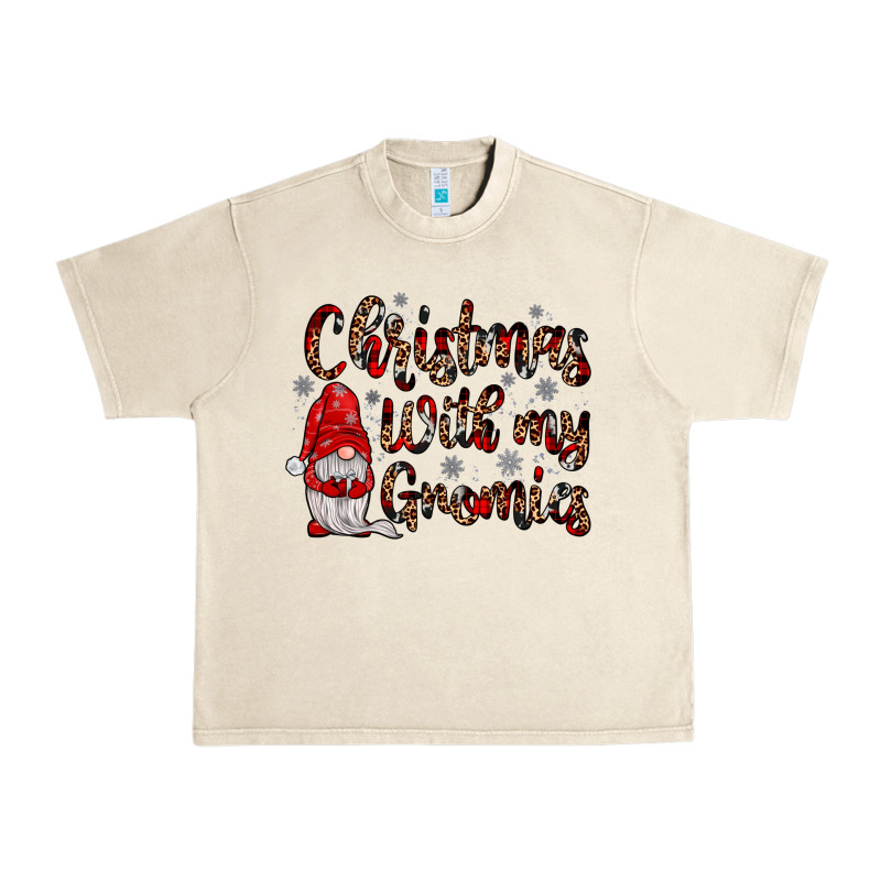 Christmas With My Gnomies Urban Heavy Tee by JahusDesignShop | Teevron