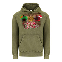 Vintage Olive Merry Christmas Apples Vintage Hoodie - Bettercallsaul