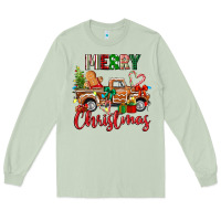 Matcha merry christmas gingerbread truck Long Sleeve Tee - texasbilliewilder