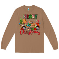 Toasted Coconut merry christmas gingerbread truck Long Sleeve Tee - texasbilliewilder