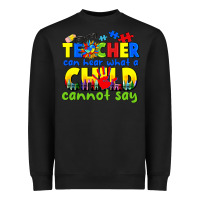 Black teacher can hear what a child cannot say Heavyweight Sweatshirt - CowGirlArtShop