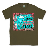 Army Green 100 nursing student tears mousepad Classic Tee - BarkalooDesign