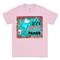 Bubblegum Pink 100 nursing student tears mousepad Classic Tee - BarkalooDesign