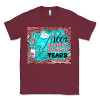 Burgundy 100 nursing student tears mousepad Classic Tee - BarkalooDesign