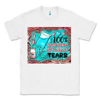 White 100 nursing student tears mousepad Classic Tee - BarkalooDesign