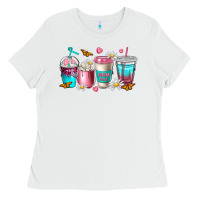 White mom fuel coffee cups Ladies Tee - NancyCooperArtShop