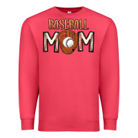 Cardinal Baseball Mom Premium Sweatshirt - CowhideDigitalArt