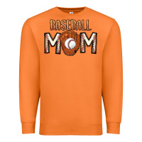 Carrot Baseball Mom Premium Sweatshirt - CowhideDigitalArt