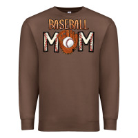 Chestnut Baseball Mom Premium Sweatshirt - CowhideDigitalArt