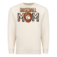 Sandshell Baseball Mom Premium Sweatshirt - CowhideDigitalArt