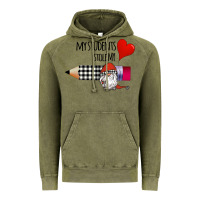 Vintage Olive my students stole my heart Vintage Hoodie - Bettercallsaul
