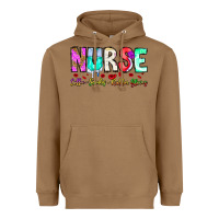 Toasted Coconut Nurse Coffee Scrubs Rubber Gloves Heavyweight Hoodie - CowhideDigitalArt