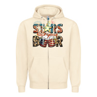 Sandshell Stars stripes beer Zipper Hoodie - FaDigitalArtStudio
