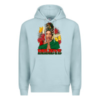Blue Mist believe black woman Premium Hoodie - FaDigitalArtStudio