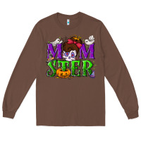 Chestnut Momster Halloween Long Sleeve Tee - NancyCooperArtShop
