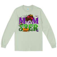 Matcha Momster Halloween Long Sleeve Tee - NancyCooperArtShop