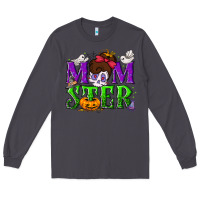 Smoke Momster Halloween Long Sleeve Tee - NancyCooperArtShop