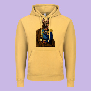 Pet Portraits, Custom Pet Portraits, Renaissance Pet Portraits, Custom Vintage Hoodie Designed By Ranaportraitstore