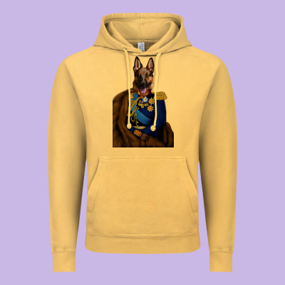 Pet Portraits, Custom Pet Portraits, Renaissance Pet Portraits, Custom Vintage Hoodie Designed By Ranaportraitstore