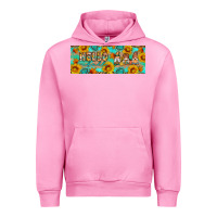 Fuchsia Pink Hello fall gnomes Urban Hoodie - Artiststas