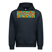 Navy Hello fall gnomes Urban Hoodie - Artiststas
