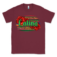 Burgundy latina with serape and roses Classic Tee - Jasminsmagicworld