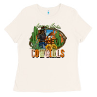 Bone long live cowgirls Ladies Tee - NancyCooperArtShop
