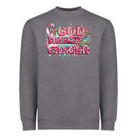Storm my god is stronger than cancer Heavyweight Sweatshirt - CowGirlArtShop