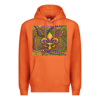 Carrot mardi gras fleur de lis Premium Hoodie - RanaPortraitStore