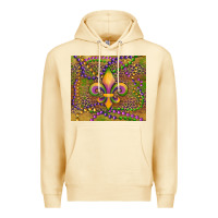 Pina Colada mardi gras fleur de lis Premium Hoodie - RanaPortraitStore