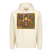 Tofu mardi gras fleur de lis Premium Hoodie - RanaPortraitStore