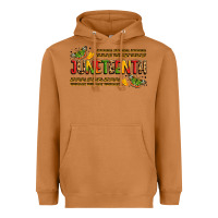 Meerkat colorful juneteenth celebration art Heavyweight Hoodie - LillyAllenDesigns