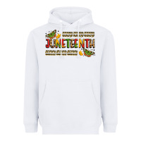 White colorful juneteenth celebration art Heavyweight Hoodie - LillyAllenDesigns