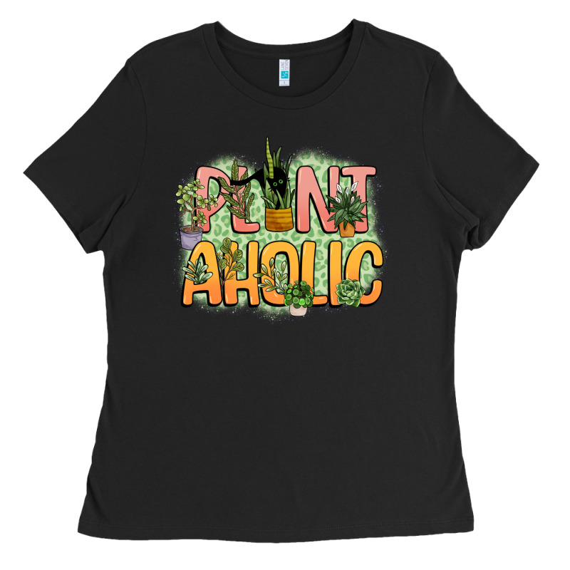 Plantaholic Ladies Tee by NancyCooperArtShop | Teevron