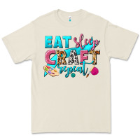 Bone eat sleep craft repeat Premium Tee - NancyCooperArtShop