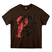 Chocolate Brown got a little cajun in my soul Heavy Core Tee - MaliasSmallBusiness