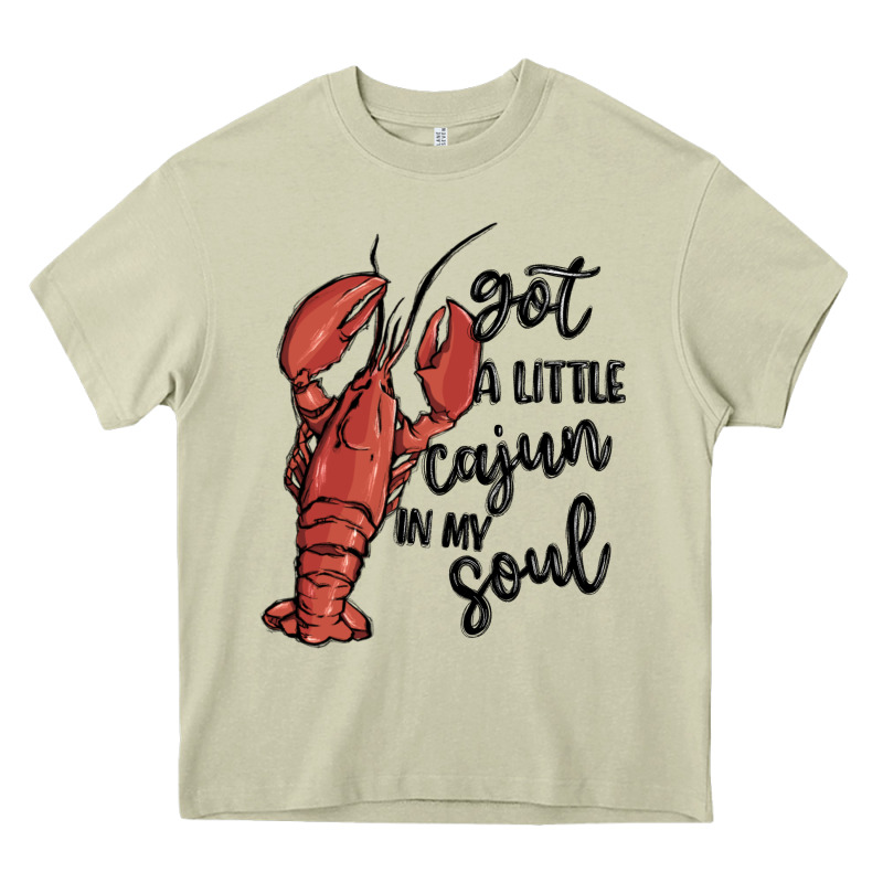 Got A Little Cajun In My Soul Heavy Core Tee by MaliasSmallBusiness | Teevron