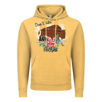 Vintage Mustard Take No Bull Floral Rodeo Vintage Hoodie - Bettercallsaul