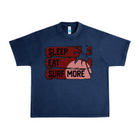 Navy surf, sleep, eat Urban Heavy Tee - Bettercallsaul